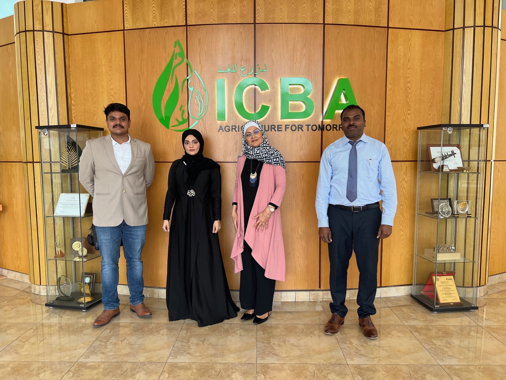 Project READY team visits ICBA to advance sustainable agriculture